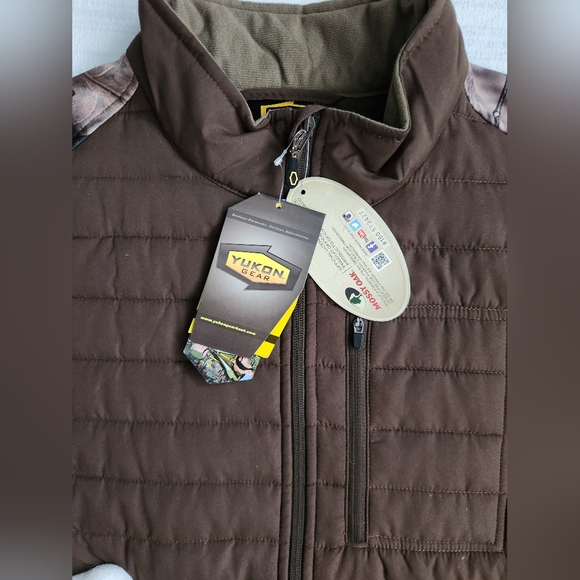 Mossy Oak - Yukon Gear Men's Teslin Hybrid Midlayer - Size 2XL - Picture 4 of 6